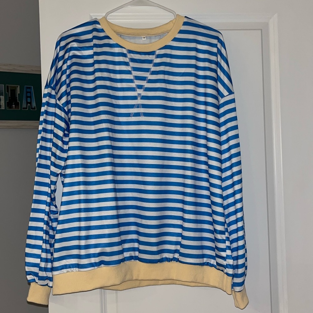 Blue stripped shirt
